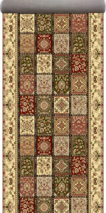 Covor Traversa Lotos Timbre, Bej 150x600 cm, 1800 gr/mp Plată sigură