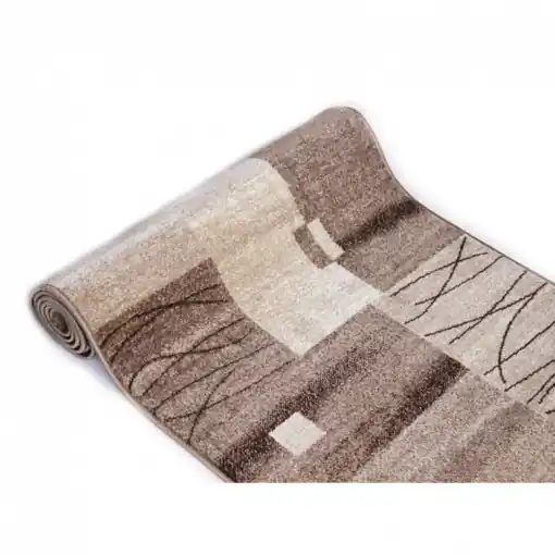 Comandă acum Covor Traversa Daffi 13068, Bej/Maro, 120x700 cm, 1700 gr/mp