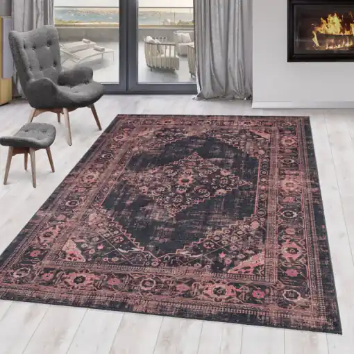 Expediere rapidă Covor Fiesta Rosu V1 140x200 cm