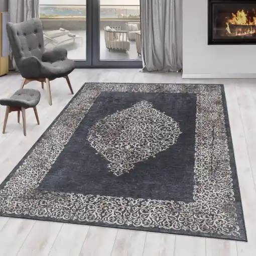 Ieftin Covor Fiesta Negru V2 200x290 cm