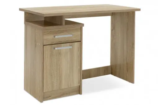 Birou pentru Copii Pako World, model Looney, 100x75x55 cm, Stejar Sonoma Livrare expres