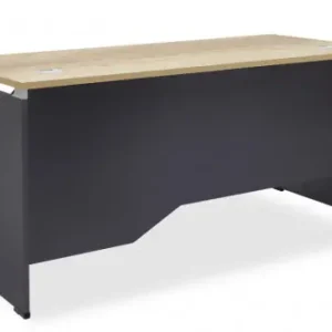 Ofertă exclusivă Birou Lotus Stejar, Antracit 180x80x75 cm