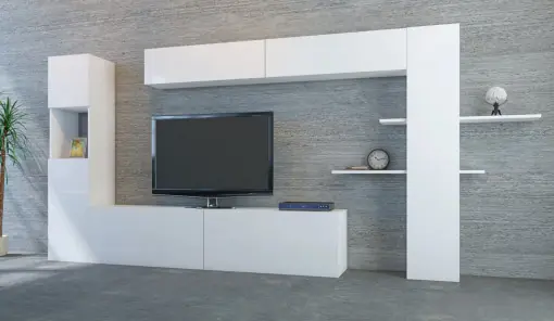 Vezi acum Ansamblu Comoda TV Maxi Alb