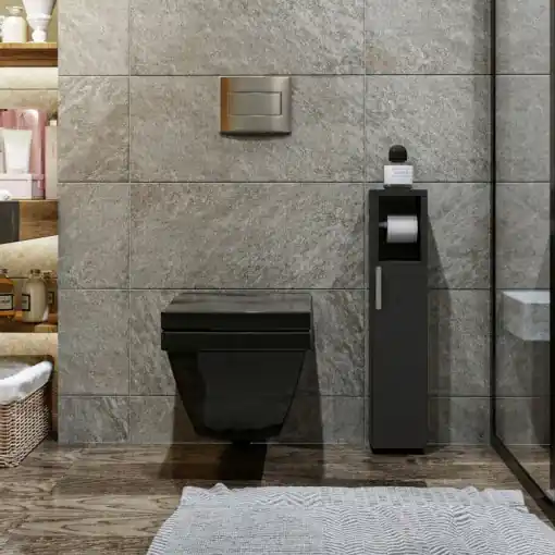 Ofertă de sezon Dulap multifunctional Model Star, Antracit, 15x12x65 cm