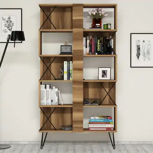 Reducere de preț Biblioteca Salvador, Model Extra, Nuc