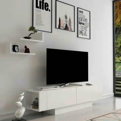 Mai ieftin Comoda TV Matera Alb