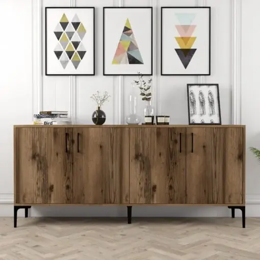 Comoda Model Kiev, Nuc, 180x35x78 cm Vezi acum