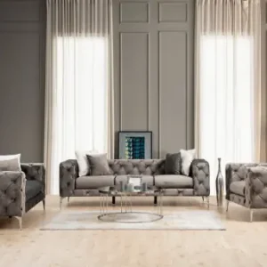 Canapea 2 Locuri Como Antracit Preferatul clienților