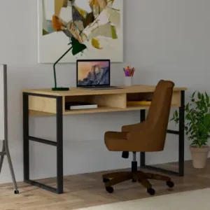 Birou cu Sertare Salvador, model Misto, 150x75x137 cm, Stejar safir Comandă acum