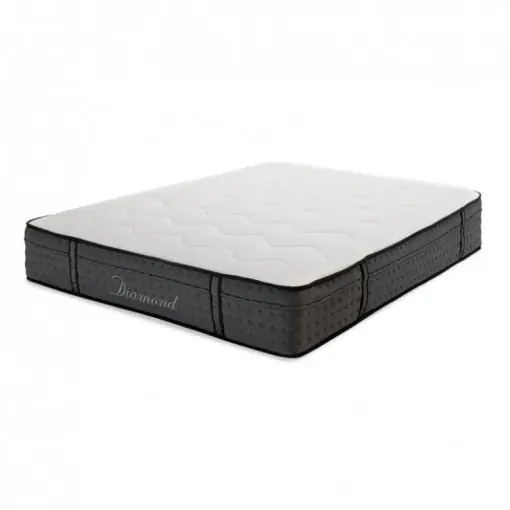 Livrare rapidă Saltea Diamond 3 zone arcuri buzunar + gel spuma cu memorie 25-27cm 150x200cm