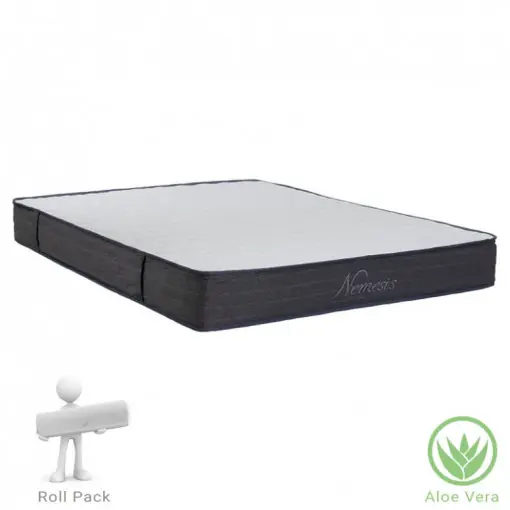 Saltea Nemesis pachet role de arcuri buzunar aloe vera fata 20-22cm 160x200cm Retur ușor