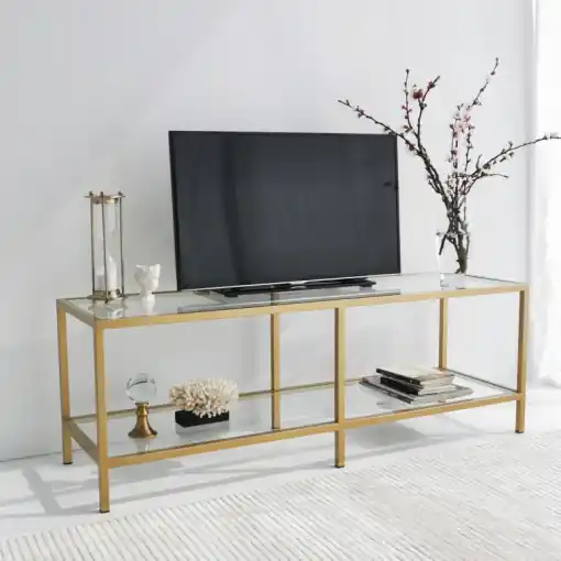 Comoda TV Salvador, Model Basic, 130x45x40 cm, Stejar Ofertă limitată