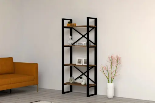 Biblioteca Salvador, Model Alaro, Negru Ofertă exclusivă
