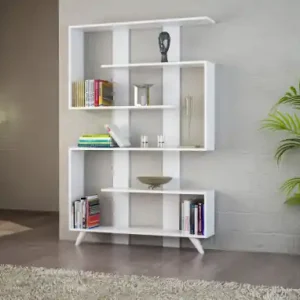 Bestseller Biblioteca Salvador, Model Rain, Alb