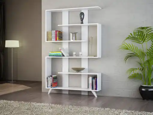 Bestseller Biblioteca Salvador, Model Rain, Alb