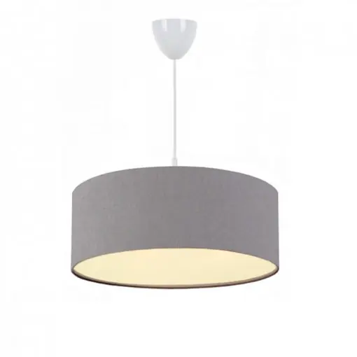 Lustra cu o singura lumina PWL-1091, E27 gri, 38x70 cm Preț mic
