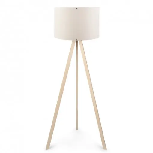 Bestseller Lampadar PWL-1060, E27 natural-crem, 38x140 cm