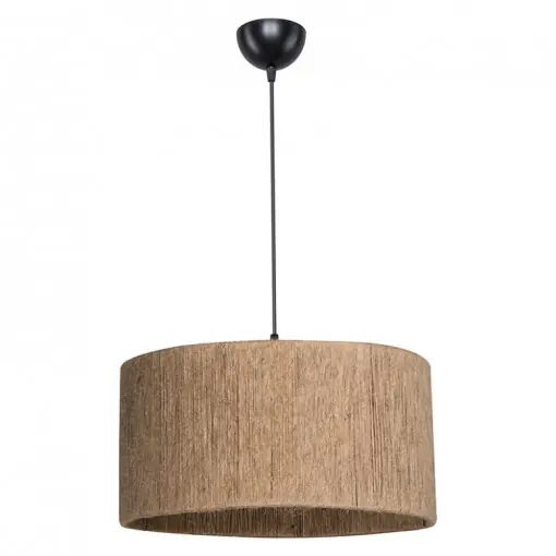 Lustra cu o singura lumina PWL-1184, E27 maro, 40x75 cm Nu rata