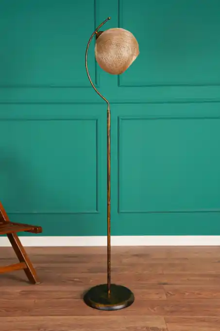 Cumpără online Lampadar Povimento - Auriu Negru