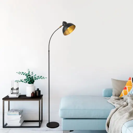 Lampadar Varzan - 10855 Negru Preferatul clienților
