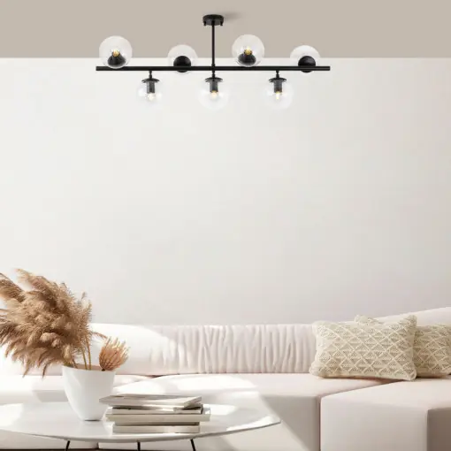 Preferatul clienților Lustra Fazli - 10531 Negru