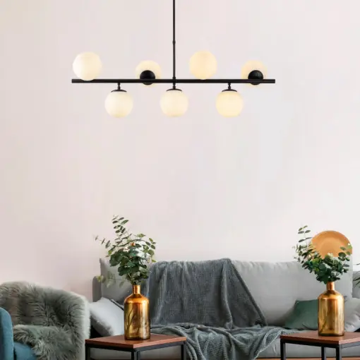 Lustra Fazli - 10525 Negru Super ofertă