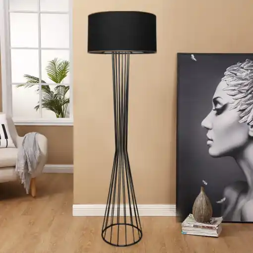 Lampadar AYD-3058 Negru Plată sigură