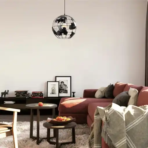 Disponibil imediat Lustra Fellini - MR - 822 Negru