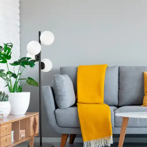 Lampadar Faze-NT-115-1 Negru Cumpără online