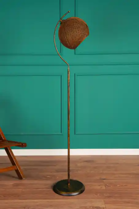 Lampadar Povimento -Negru, Orange Negru Chilipir