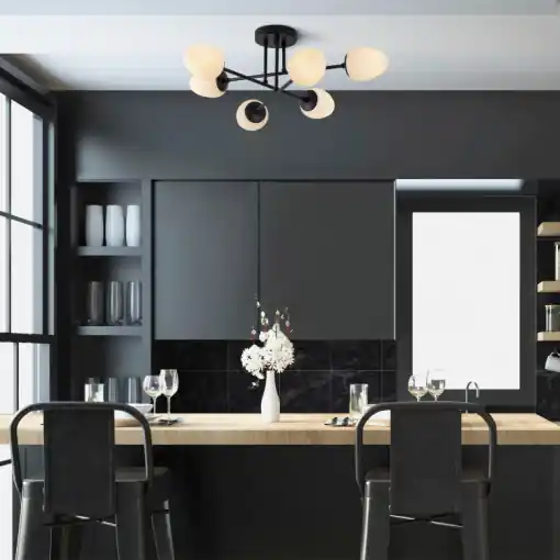 Lustra Camflo - 10385 Negru Lichidare de stoc