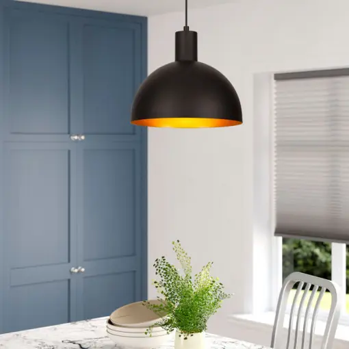 Ofertă specială Lustra Sivani - MR-306 Negru Auriu