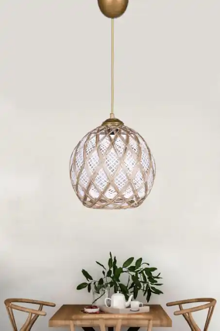 Premium Lustra HM024 Alb Argintiu