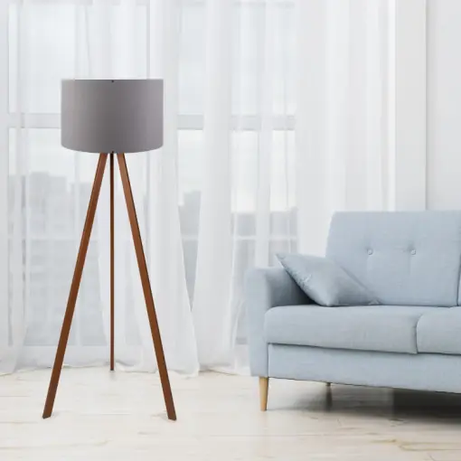 Expediere rapidă Lampadar AYD-1529 Gri Maro