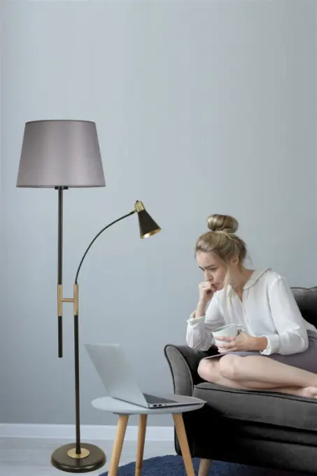 Lampadar Forza Gri Reduceri