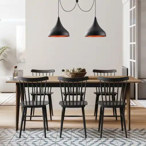 Ieftin Lustra Berceste - N-1392 Negru