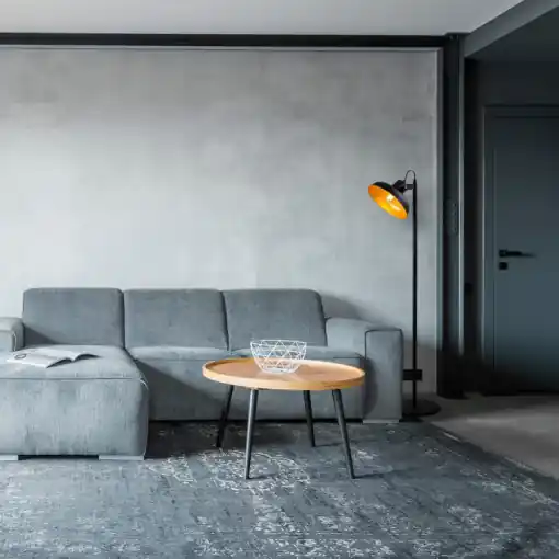 Super ofertă Lampadar Lik - 4036 Negru Auriu