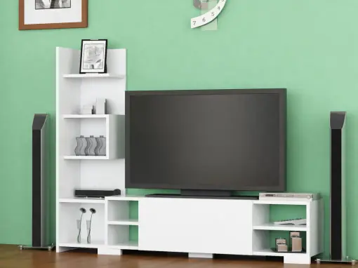 Comoda TV Pera - Alb Calitate înaltă