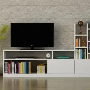 Comoda TV Dolunay - Alb Comandă acum