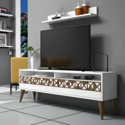 Doar azi Comoda TV Line - Alb