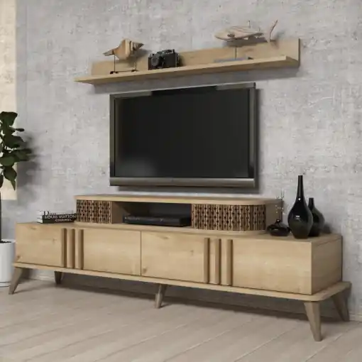 Lichidare de stoc Comoda TV Eylül - Oak