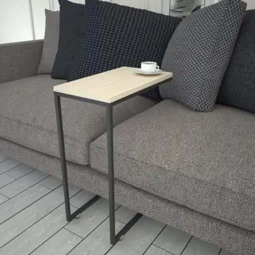 Premium Masuta de Cafea Model Caspian, 46x26x62 cm, Stejar