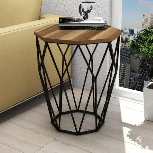 Discount Masuta de Cafea Model Rylan, 46x46x57 cm, Nuc