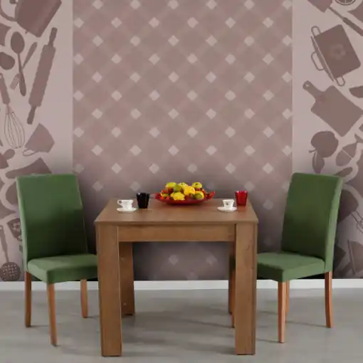 Livrare expres Masa Model Lucia, 90x90x78 cm, Stejar