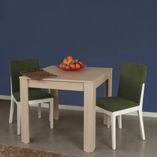 Masa Model Lucia, 90x90x78 cm, Stejar Preț mic