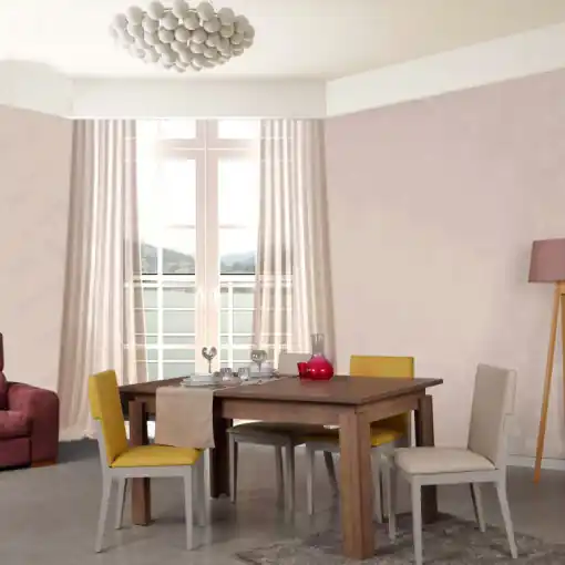 Cumpărături sigure Masa Extensibila Model Viviana, 150-170x90x78 cm, Stejar inchis