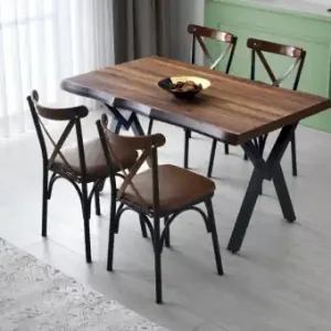 Masa Model Desmond, 140x80x75 cm, Nuc Expediere rapidă