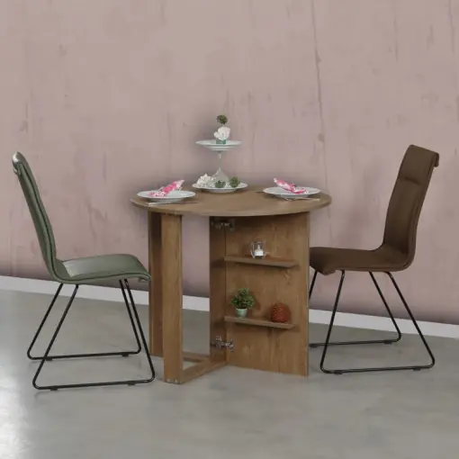 Masa Pliabila Model Melody, 90x45x77 cm, Stejar caucazian Ieftin