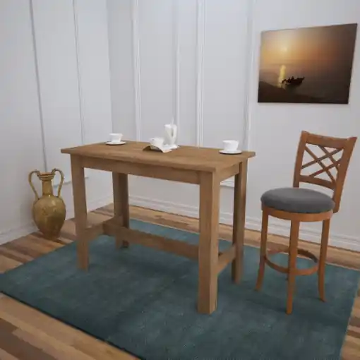 Ofertă exclusivă Masa Model Nova, 120x60x93 cm, Stejar caucazian