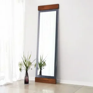 Oglinda de Podea Murano - Walnut Reducere specială